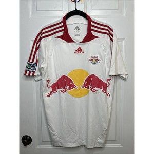 adidas new york red bulls jersey youth size X-Large climacool MLS